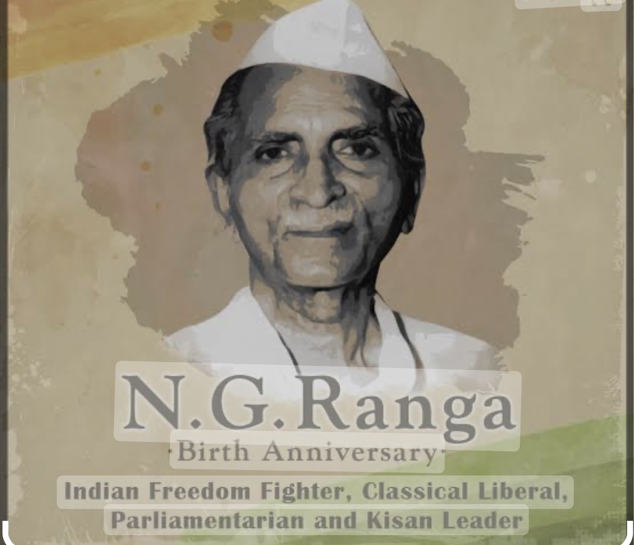 Acharya NG Ranga: The Visionary Leader Empowering Farmers and ...